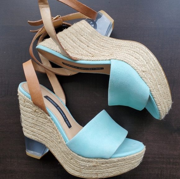 French Connection Abby Platform Wedges - Picture 6 of 11